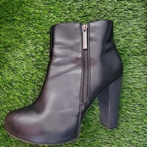 Womens platform ankle boots